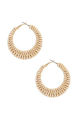 Shashi Port Hoop Earrings