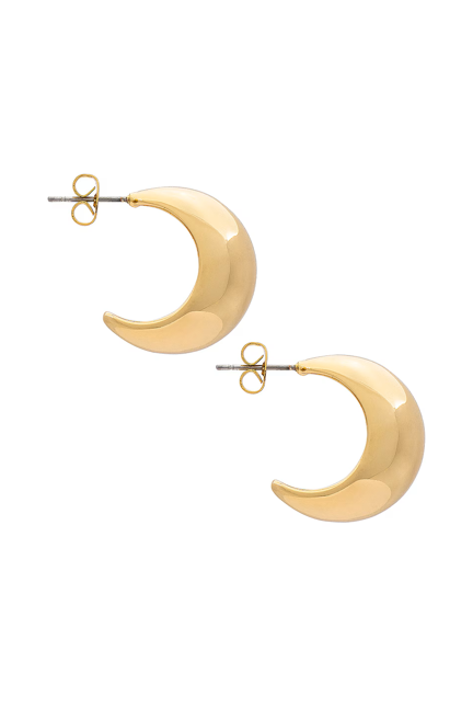 Shashi Mini Tsuki Hoop Earrings